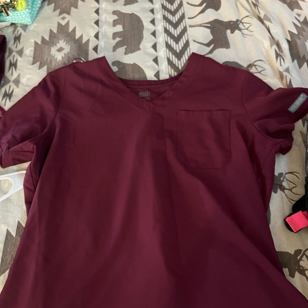 Med Couture Red Short Sleeve T-Shirt